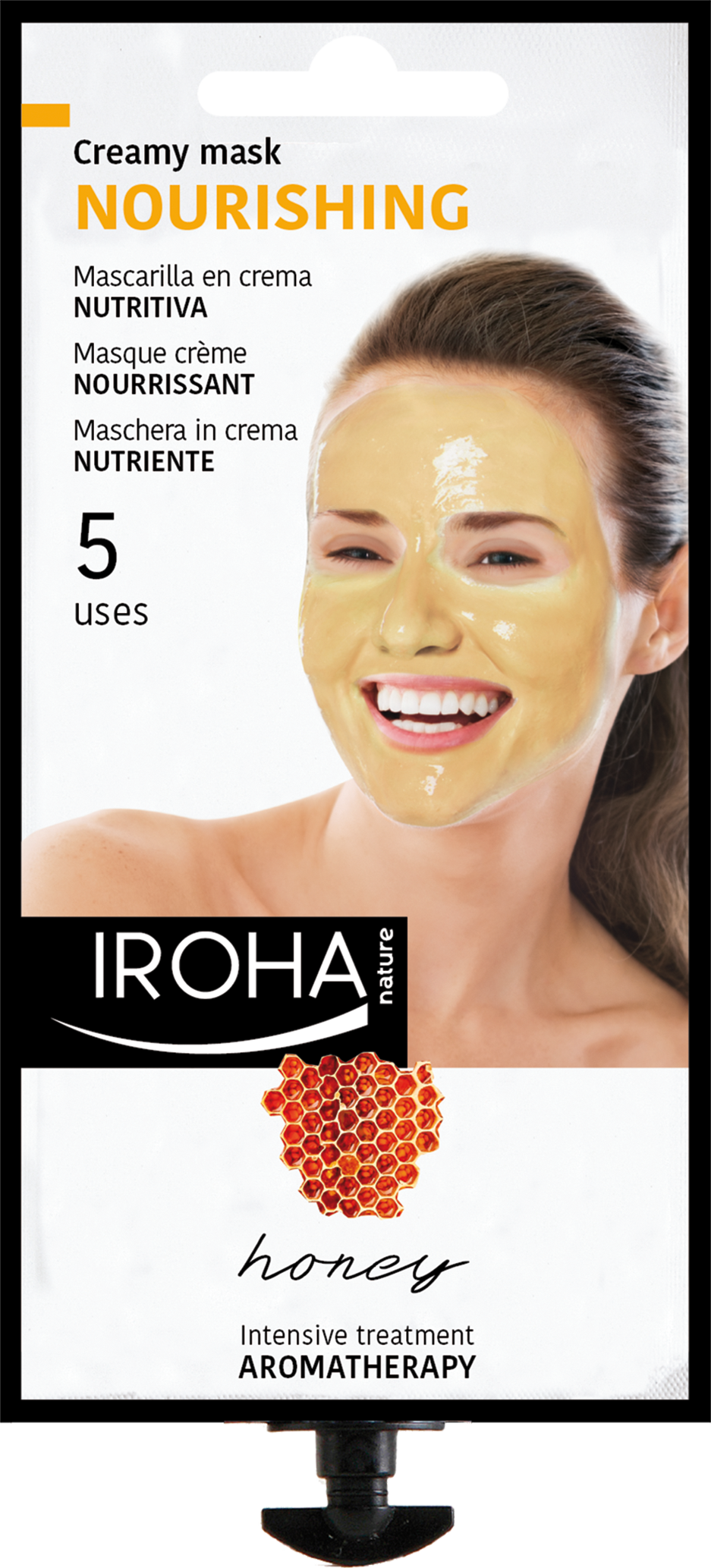 NUTRITIVE face Mask - Honey.