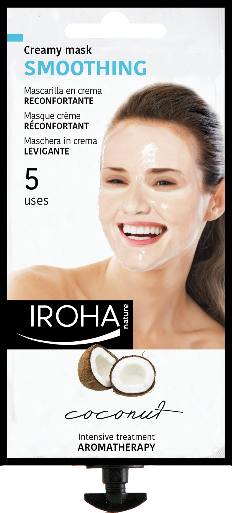 Smoothing shop face mask