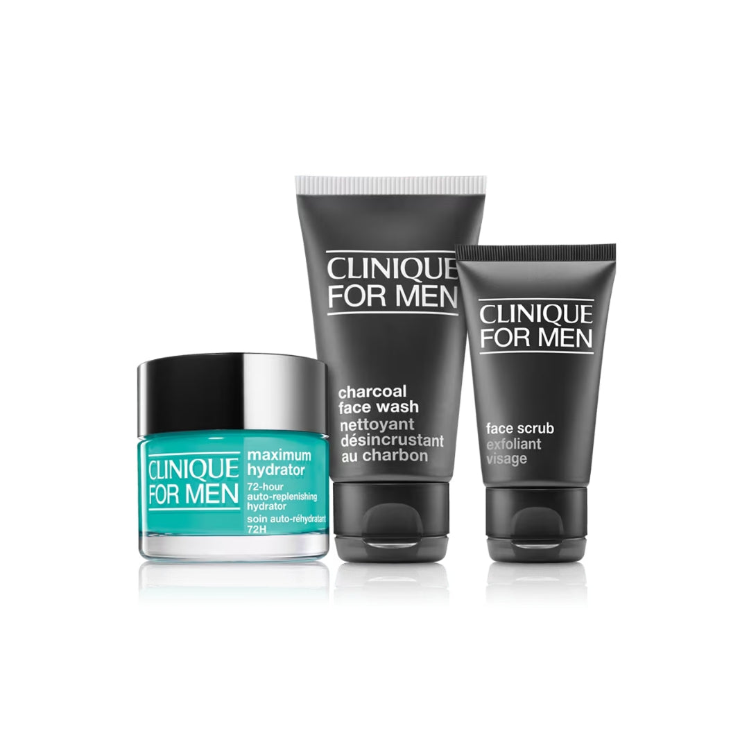 Clinique For Men: The Intense Hydration System Skincare Set
