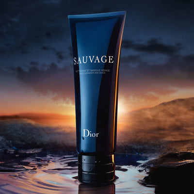 Sauvage Face Cleanser And Mask