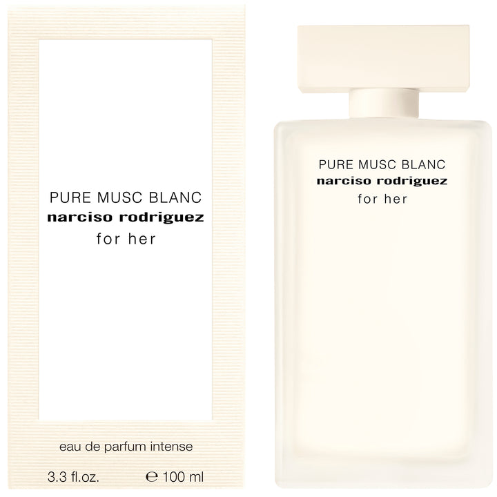 for her PURE MUSC BLANC eau de parfum intense