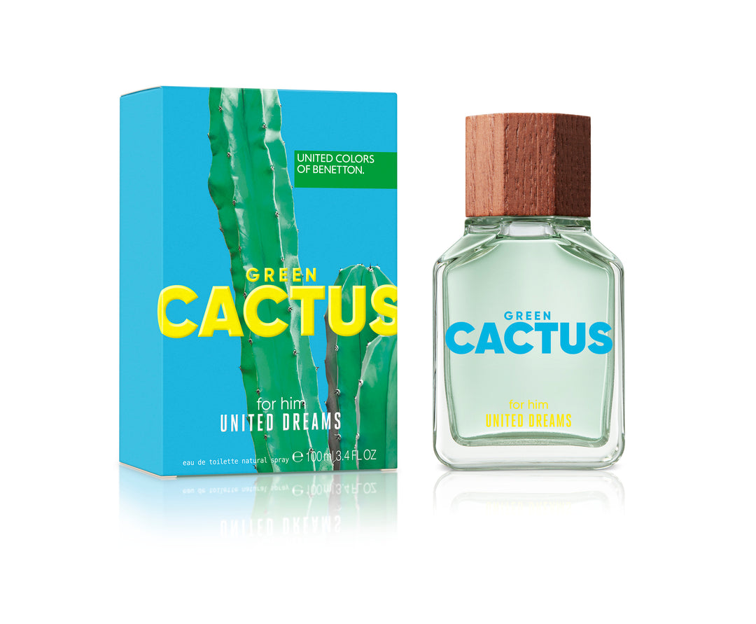 United Dreams Green Cactus For Him EDT