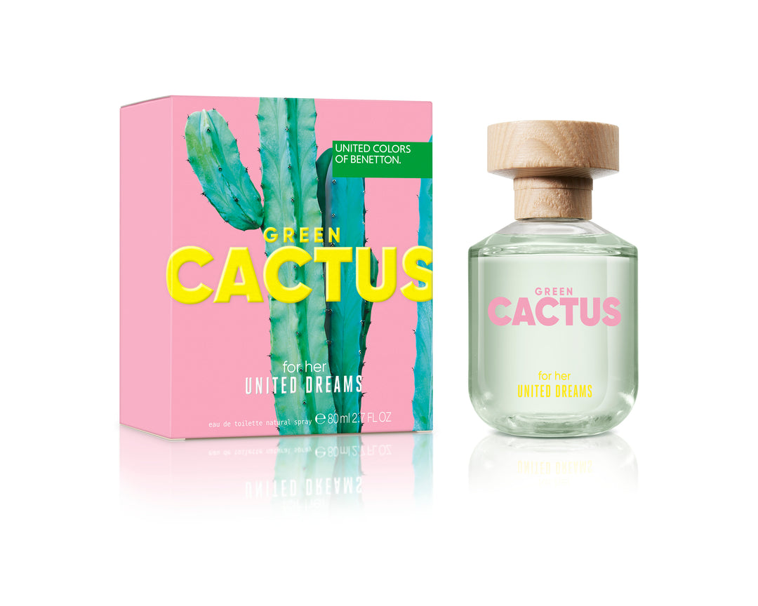 United Dreams Green Cactus For Her EDT