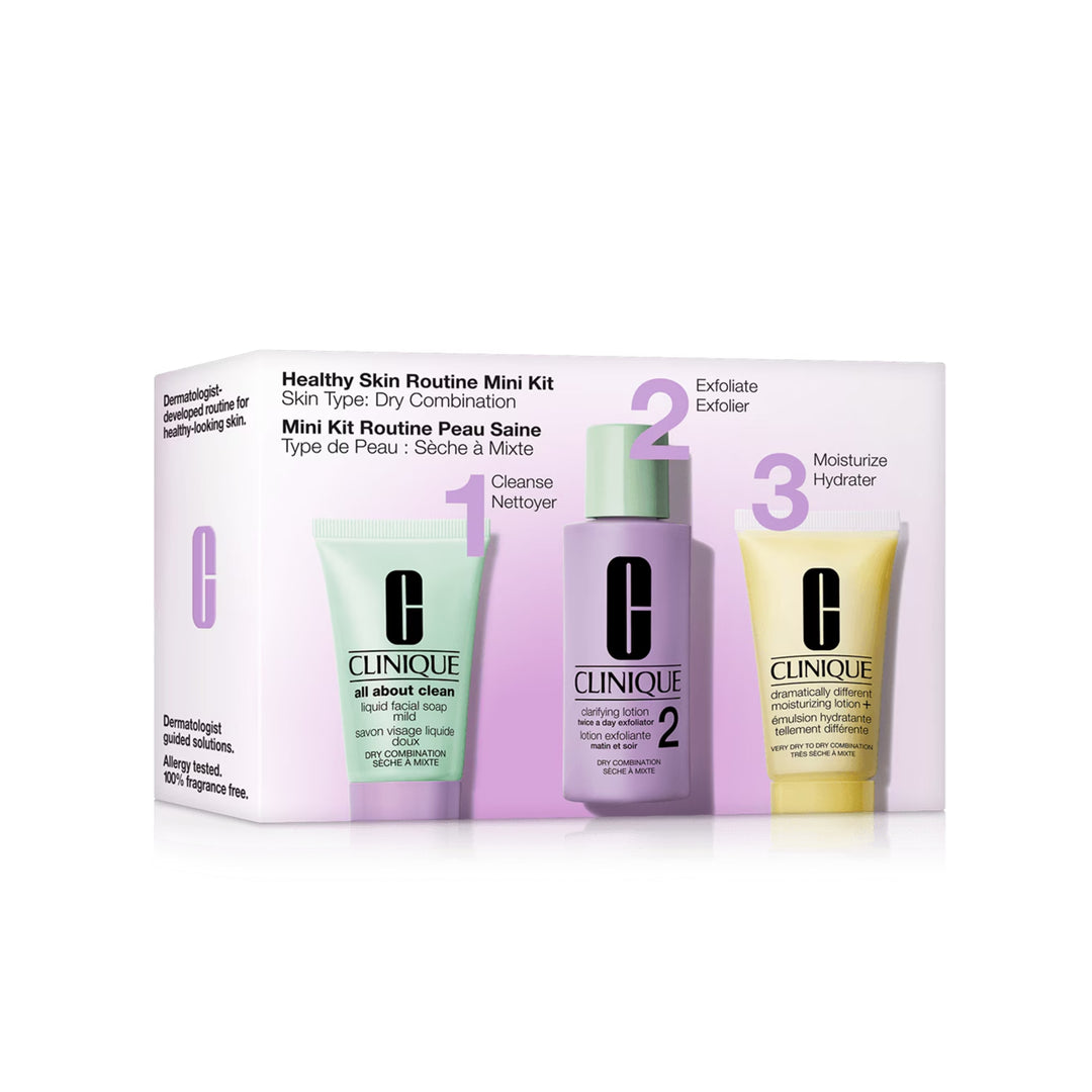 Healthy Skin Routine: Mini 3-Step Kit For Dry Skin