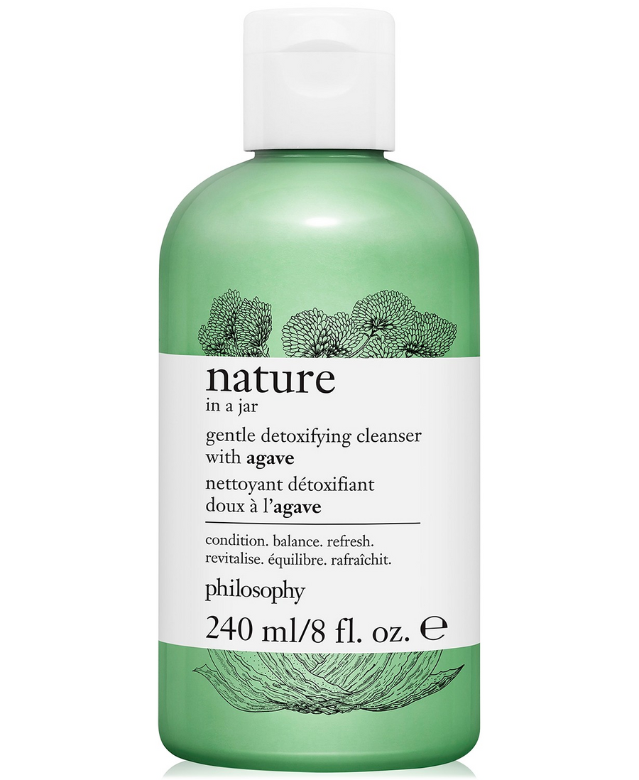 Nature in a jar - Gentle detoxifying cleanser with agave.