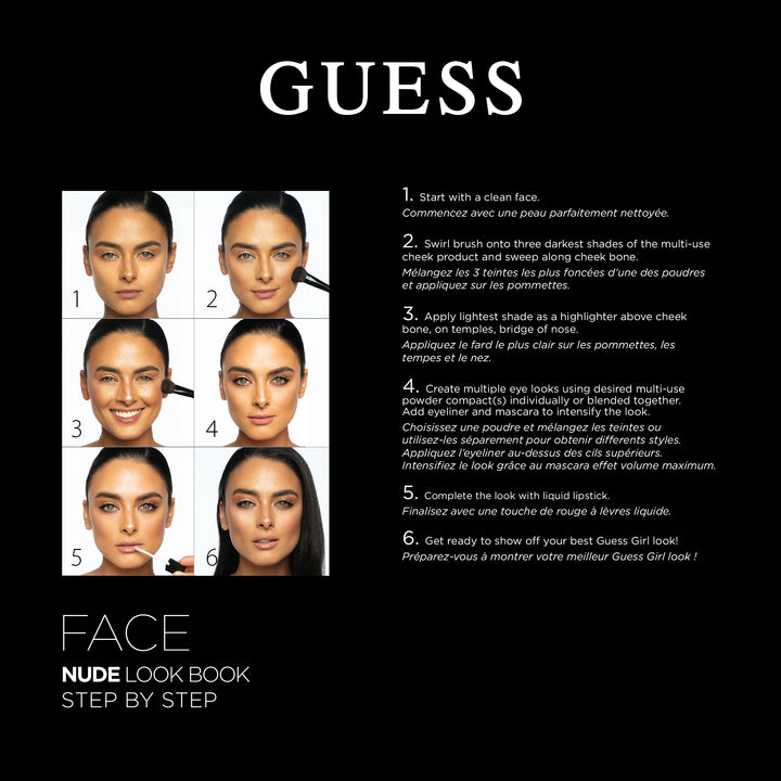 Guess Face Nude Look Book
