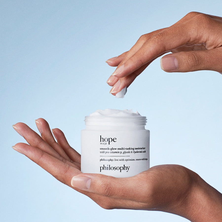 Hope in a jar smooth-glow multi-tasking moisturizer