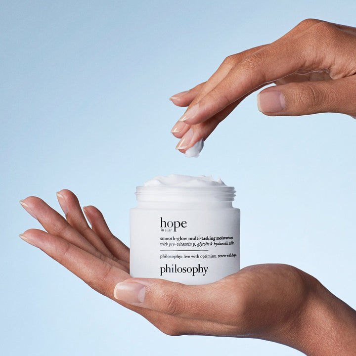 Hope in a jar smooth-glow multi-tasking moisturizer