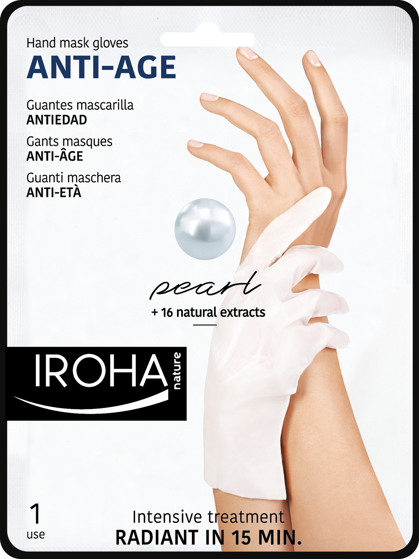 ANTI-AGING Gloves Mask for Hands - Pearl.