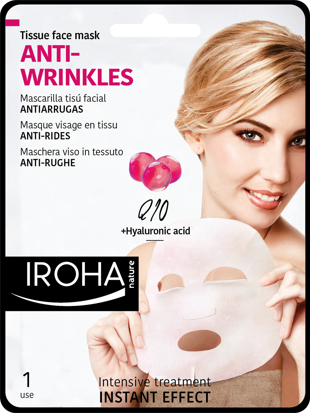 ANTI-WRINKLES Sheet Mask - Q 10.