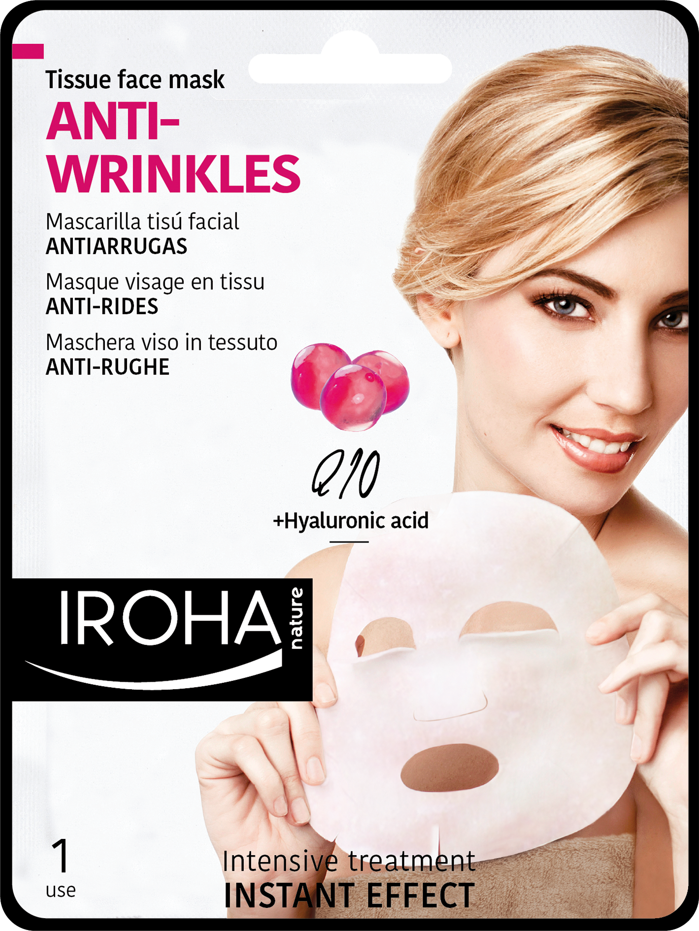 ANTI-WRINKLES Sheet Mask - Q 10.