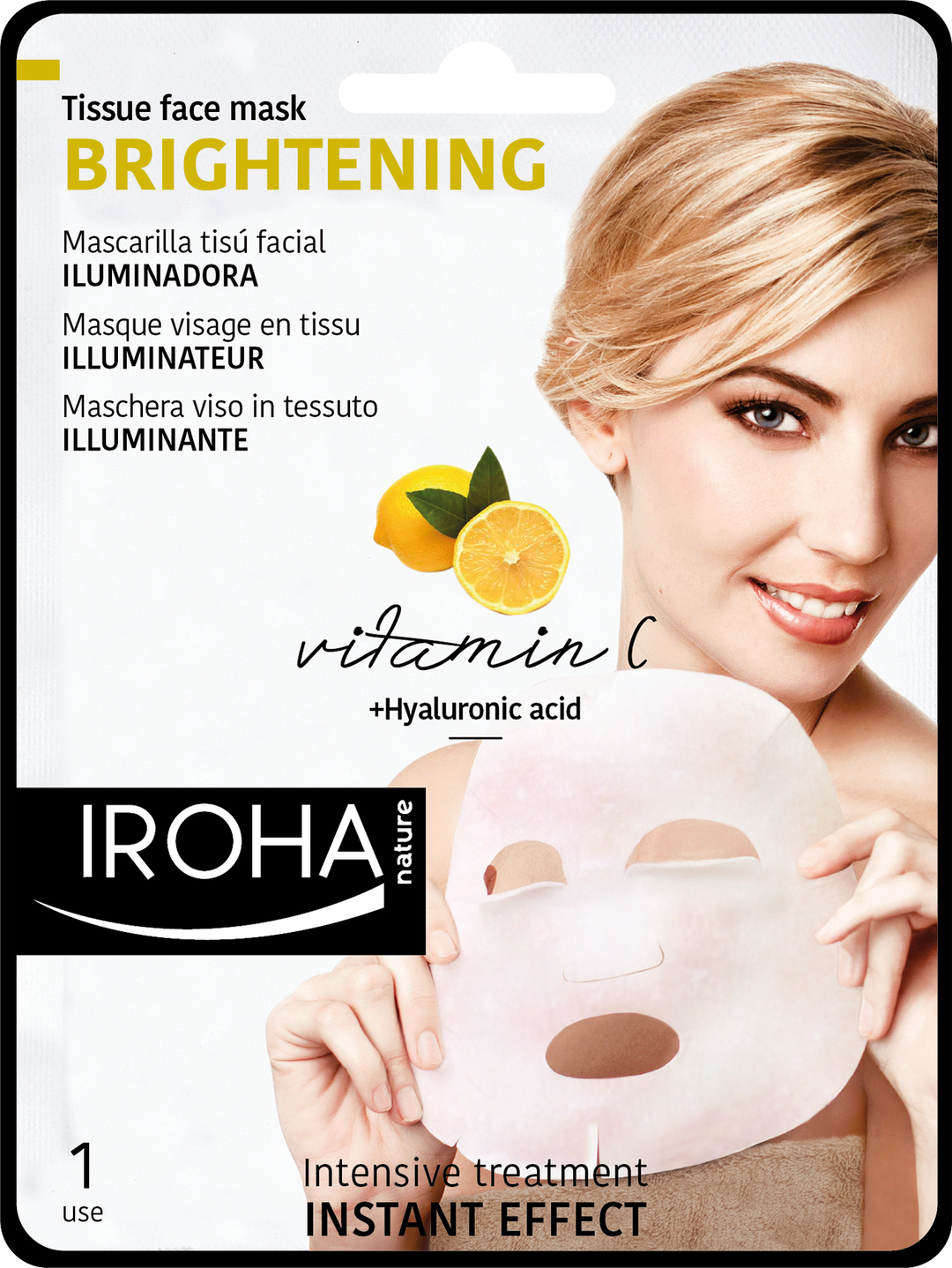 BRIGHTENING Sheet Mask - Vitamine C.