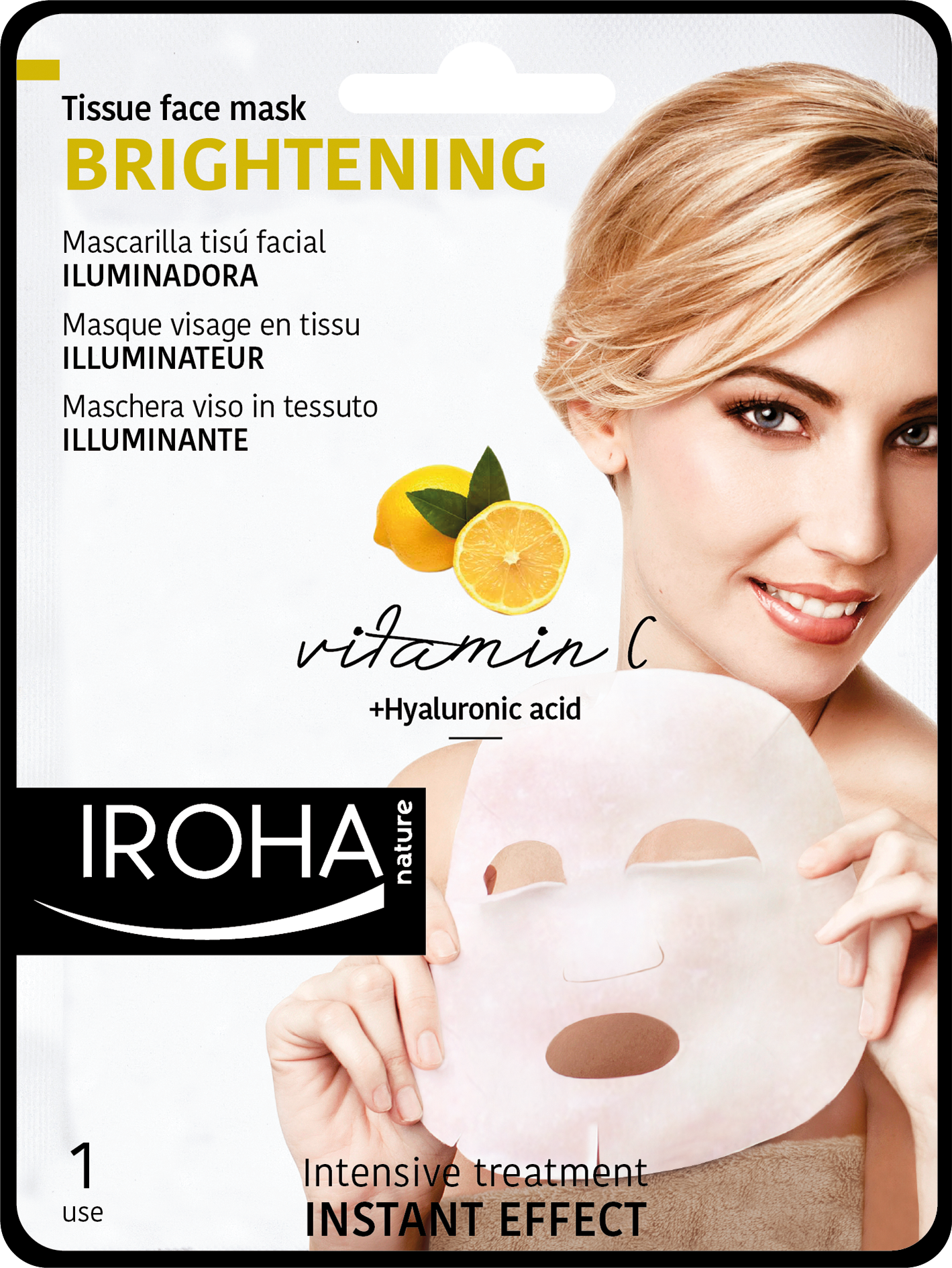 BRIGHTENING Sheet Mask - Vitamine C.