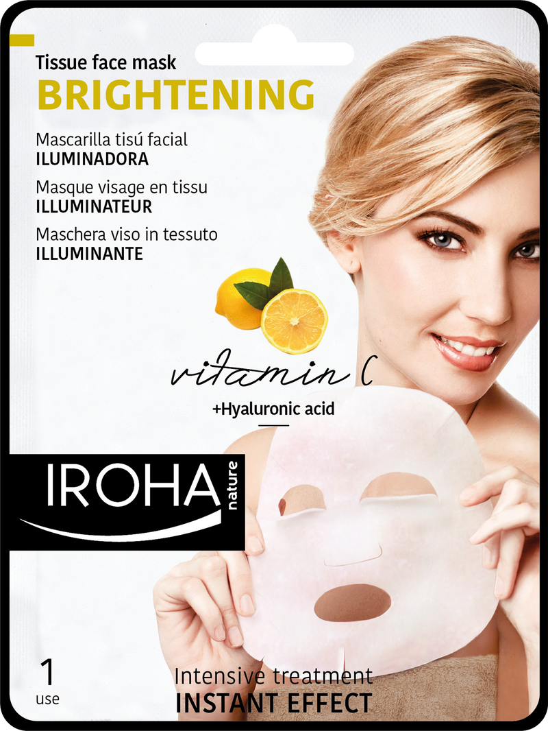 BRIGHTENING Sheet Mask - Vitamine C.