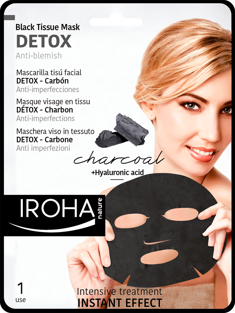 Charcoal DETOX Sheet Mask.