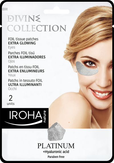 Extra Glowing Foil Sheet Eye Patches - PLATINUM.