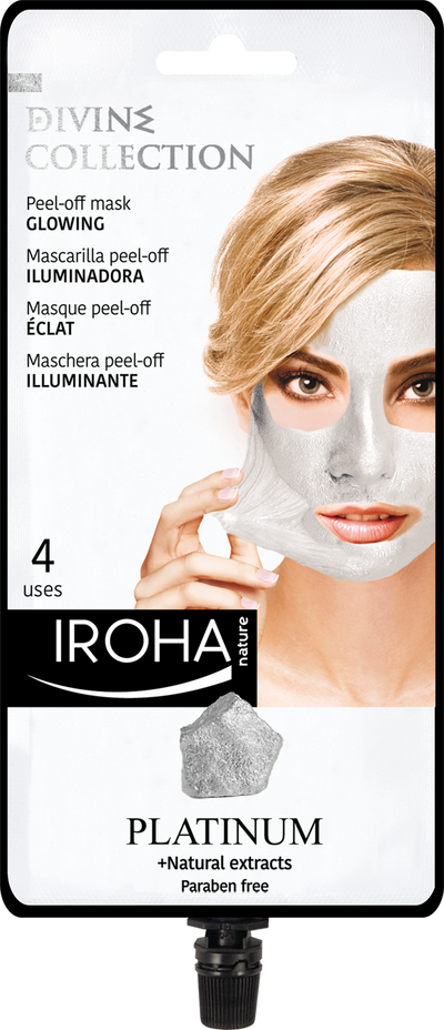 Glowing Peel-Off Mask with PLATINUM.