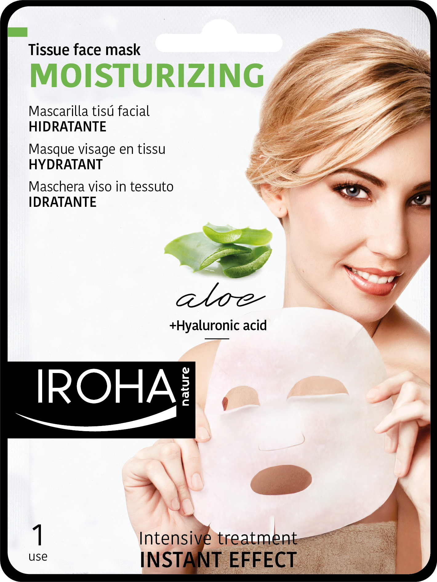 MOISTURIZING sheet Mask - Aloe Vera.