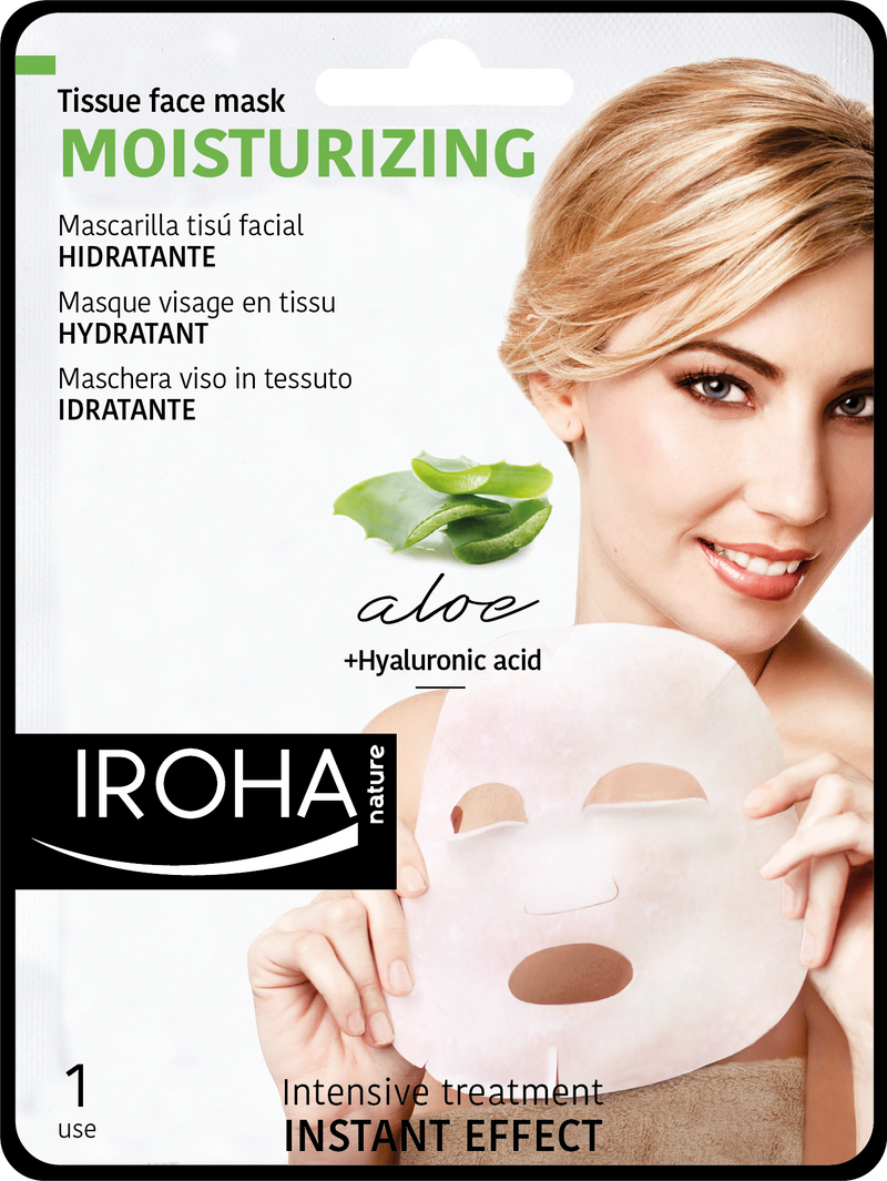 MOISTURIZING sheet Mask - Aloe Vera.