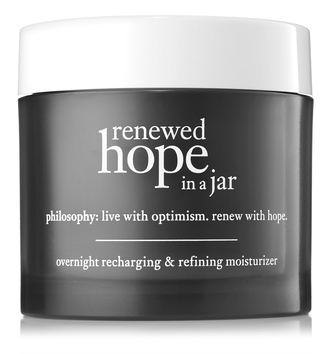 Renewed Hope in a Jar Overnight Moisturizer.