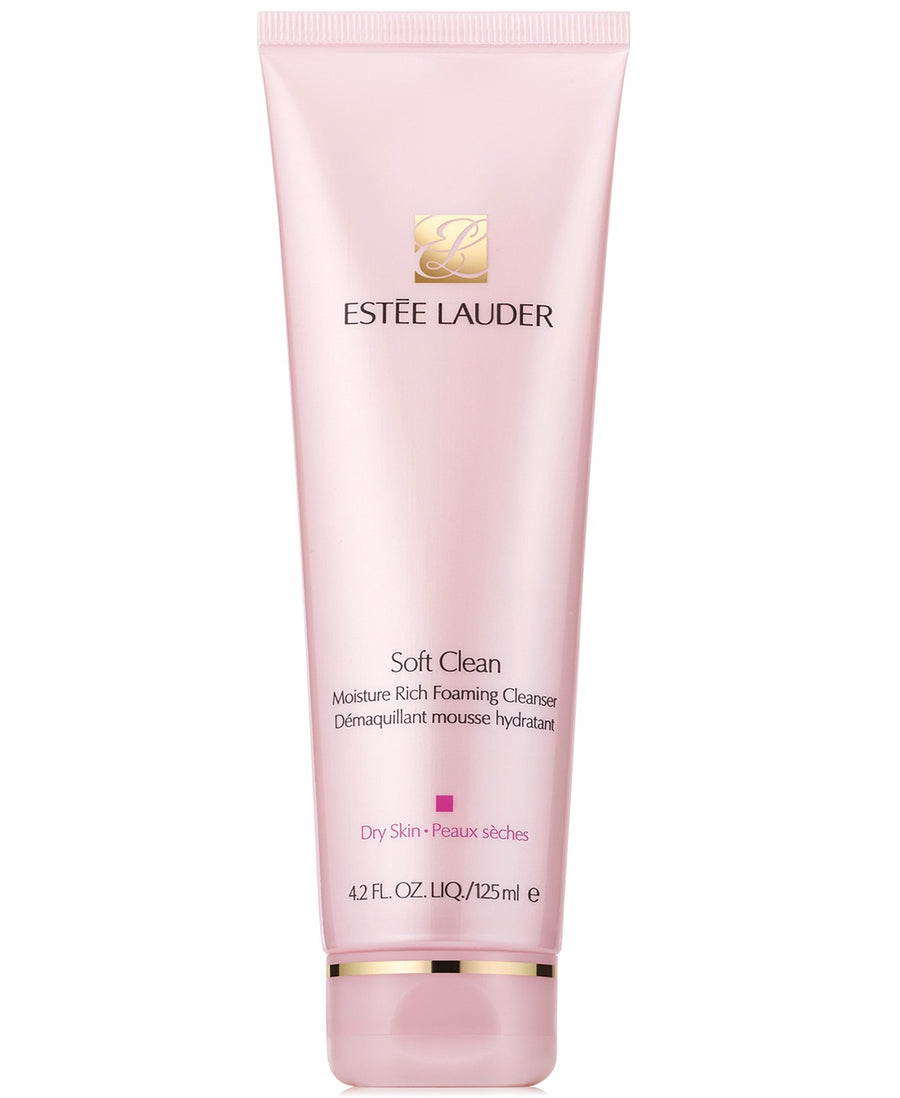 Soft Clean Moisture Rich Foaming Cleanser.