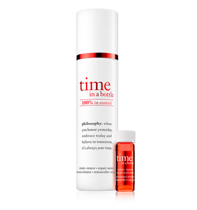 Time in a Bottle Daily Age-Defying Serum.